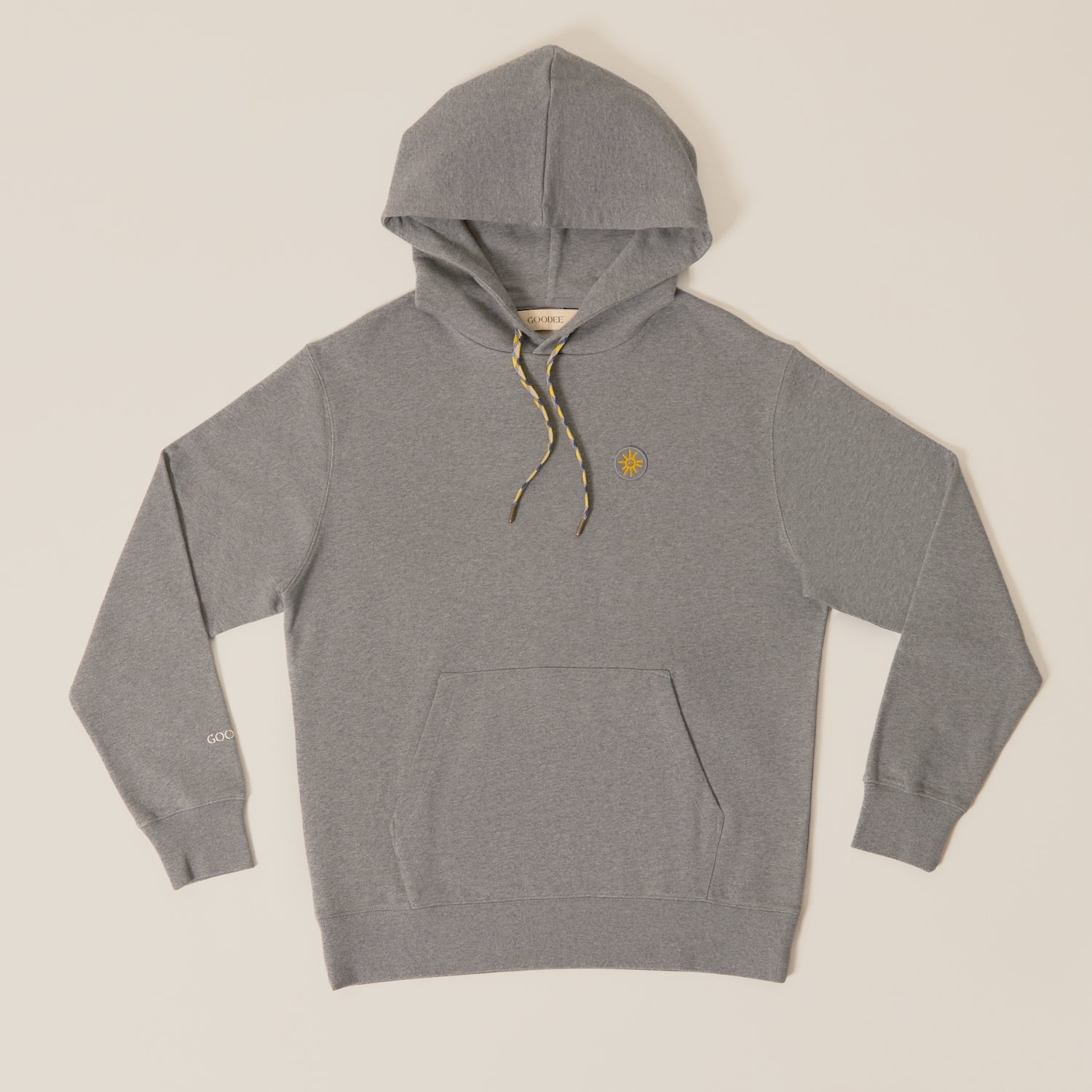 Goodee-Goodee-Goodee Hoodie 2 - Color - Grey Melange