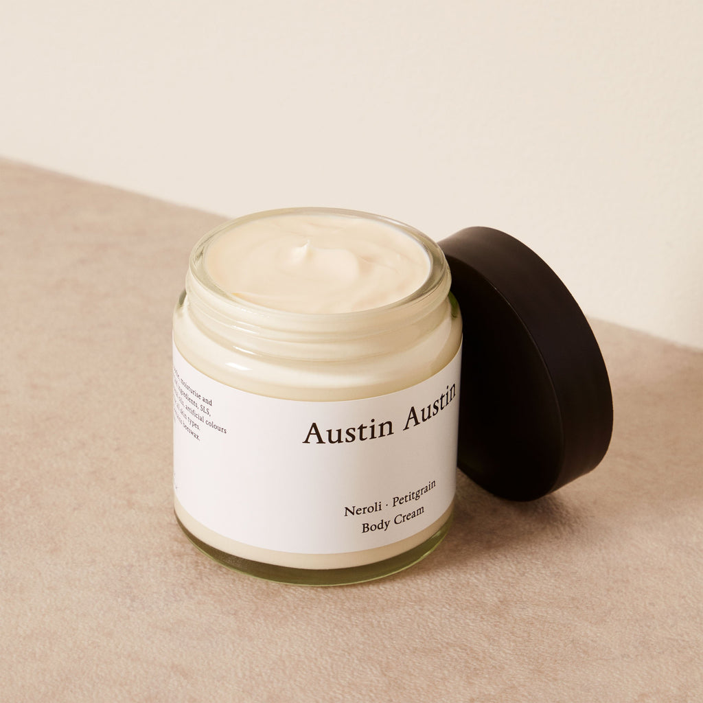 Goodee-Austin Austin- Crème pour le corps au néroli et au petit grain