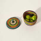 Goodee-Baba Tree-Small Banasco Basket With Lid - Color - Multicolor