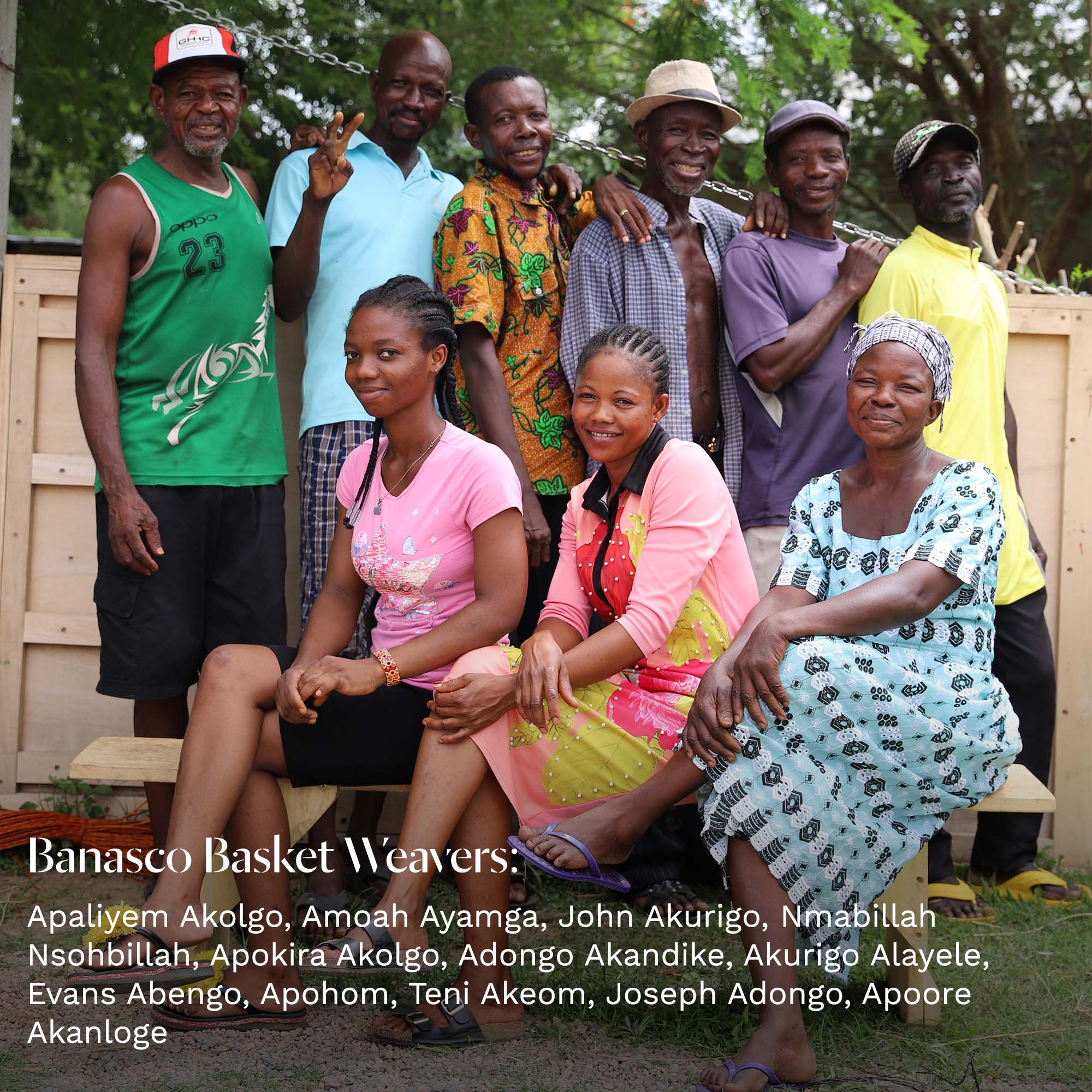 Goodee-Baba Tree-Small Banasco Basket With Lid