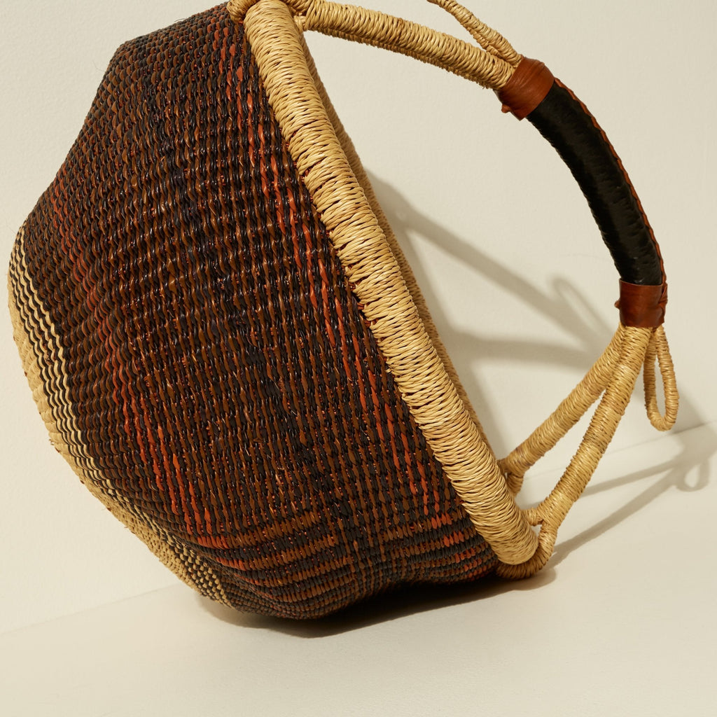 Goodee-Baba Tree-Market Basket - Color - Brown