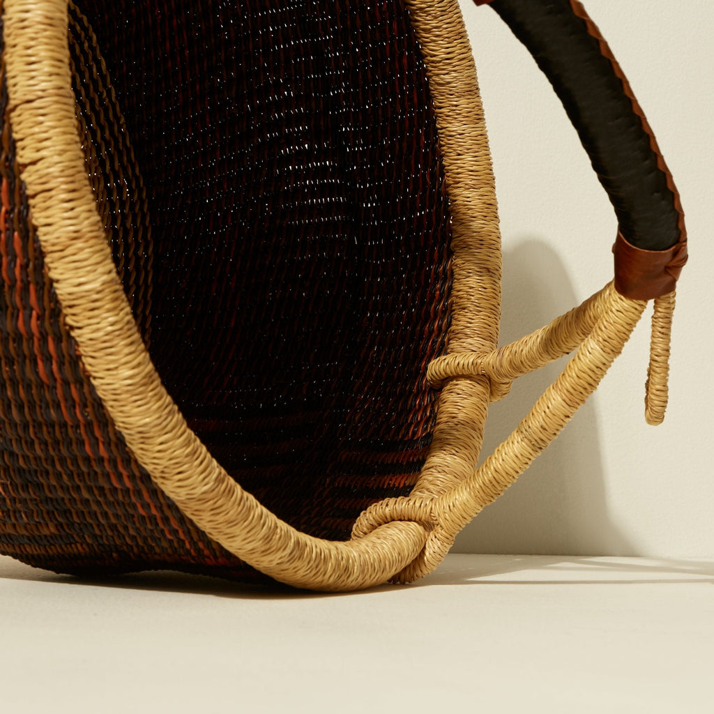 Goodee-Baba Tree-Market Basket - Color - Brown