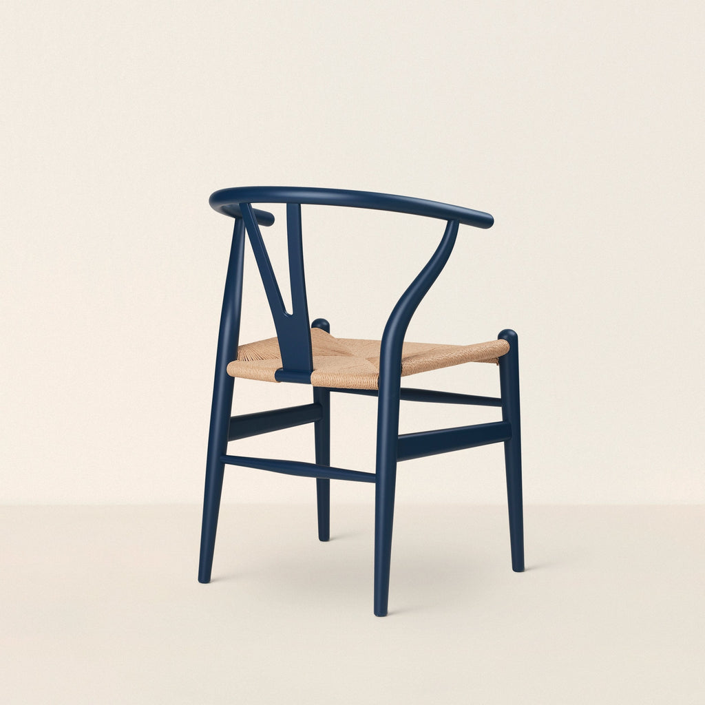 Goodee-Carl Hansen & Son CH24 | Wishbone Chair - Color - Beech Blue