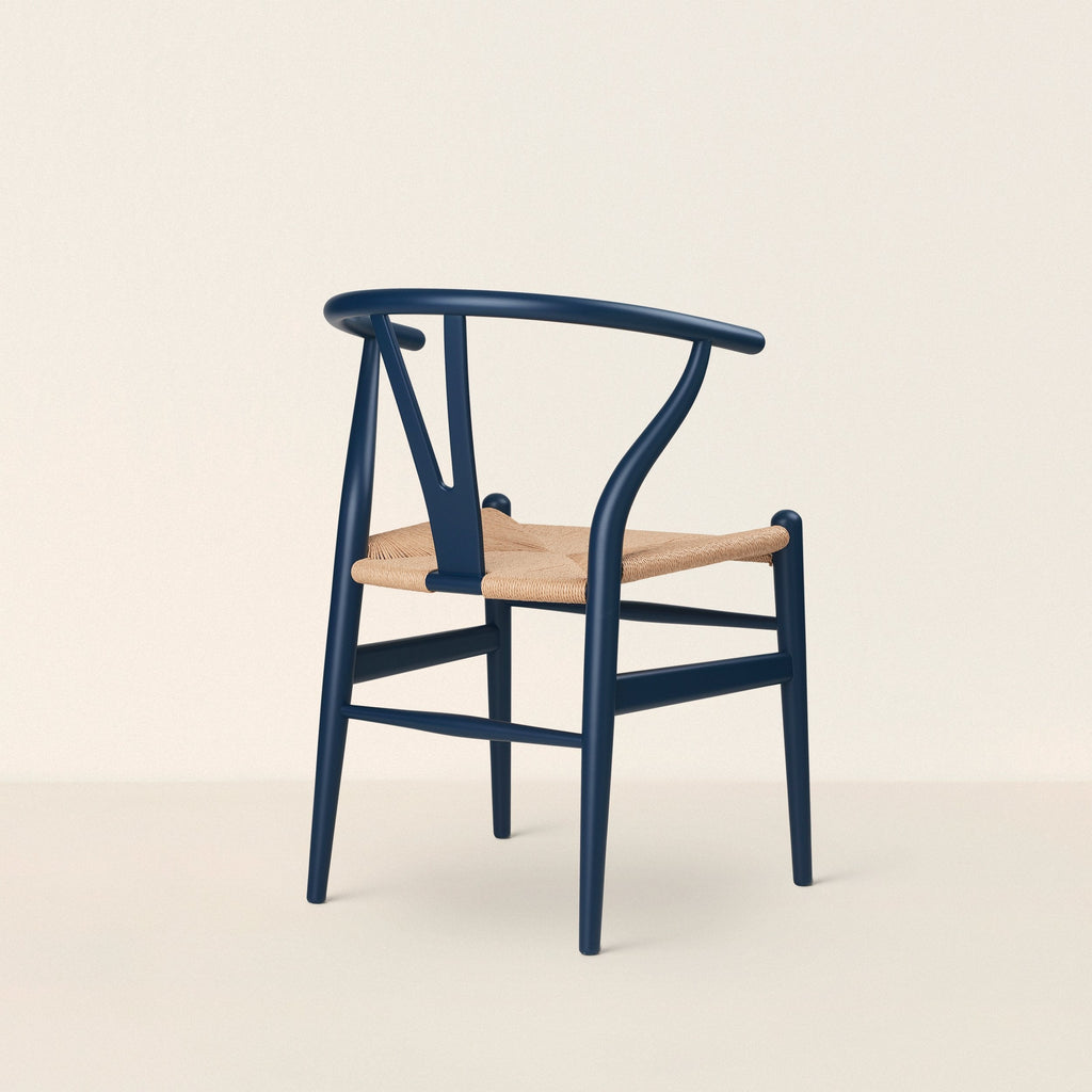 Goodee-Carl Hansen & Son CH24 | Chaise Wishbone - Couleur - Bleu hêtre