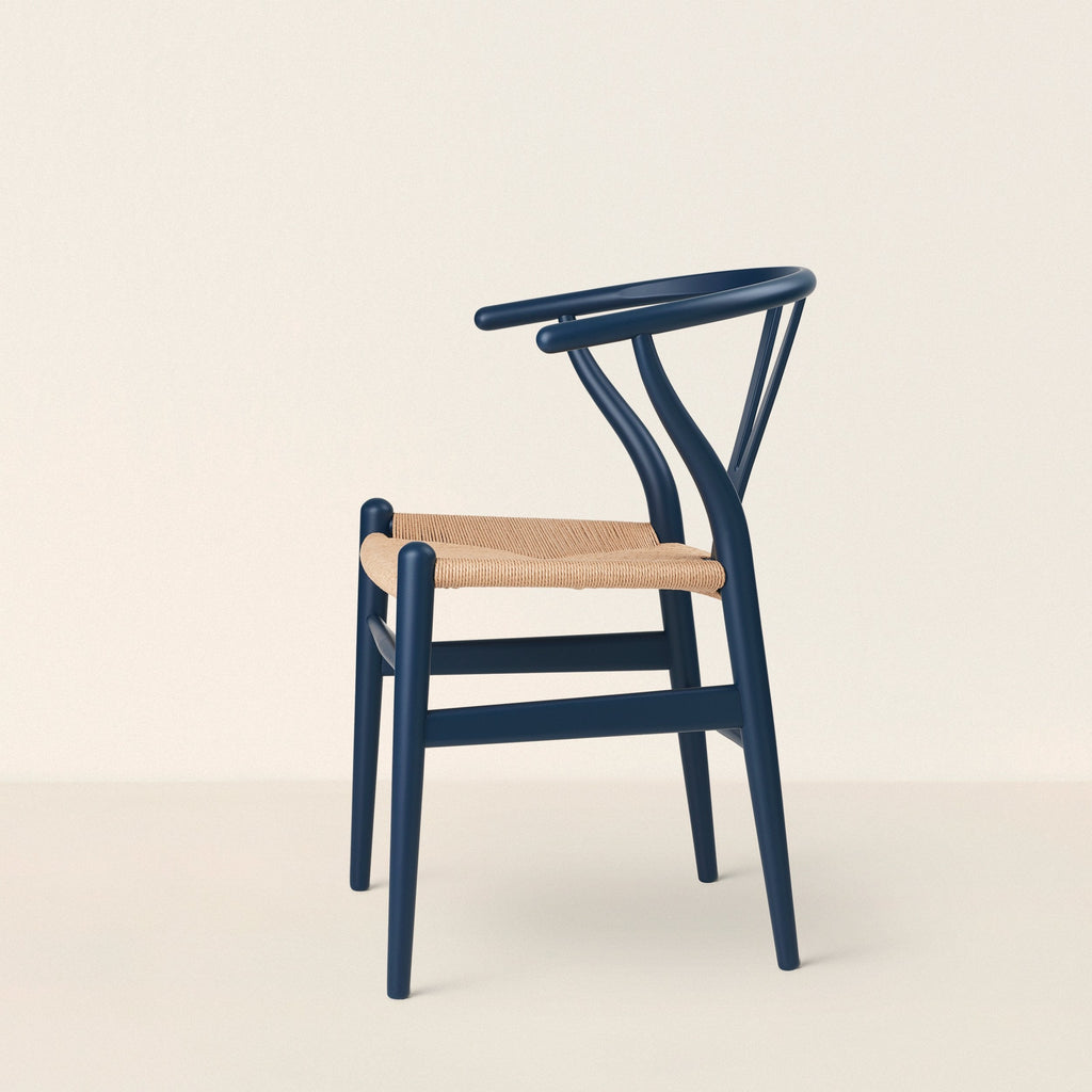 Goodee-Carl Hansen & Son CH24 | Wishbone Chair - Color - Beech Blue