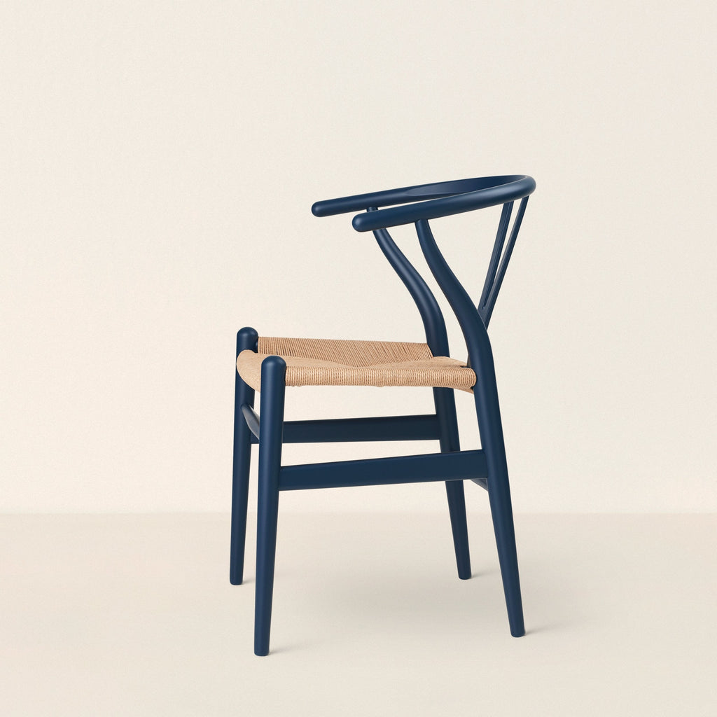 Goodee-Carl Hansen & Son CH24 | Chaise Wishbone - Couleur - Bleu hêtre