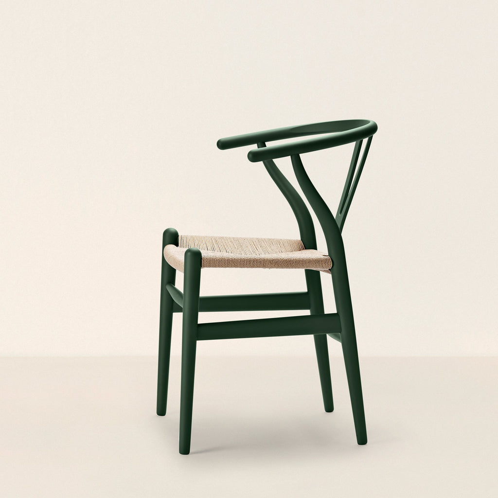 Goodee-Carl Hansen & Son CH24 | Chaise Wishbone - Couleur - Vert hêtre