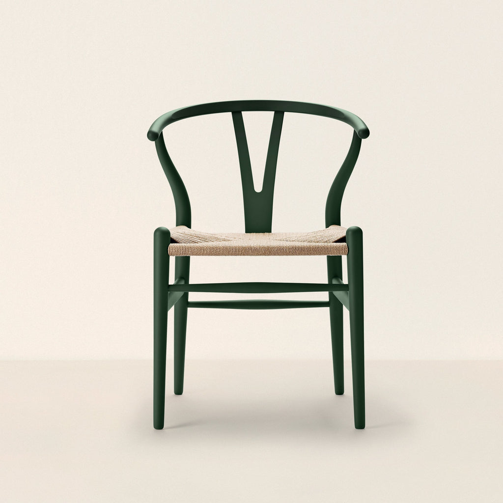 Goodee-Carl Hansen & Son CH24 | Chaise Wishbone - Couleur - Vert hêtre