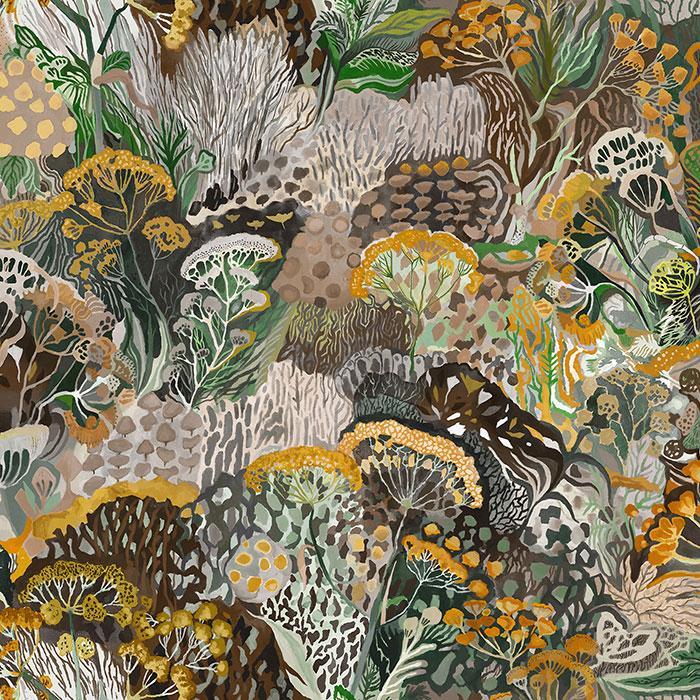 Goodee-Coordonné Wallpaper Pollensa - Color - Summer