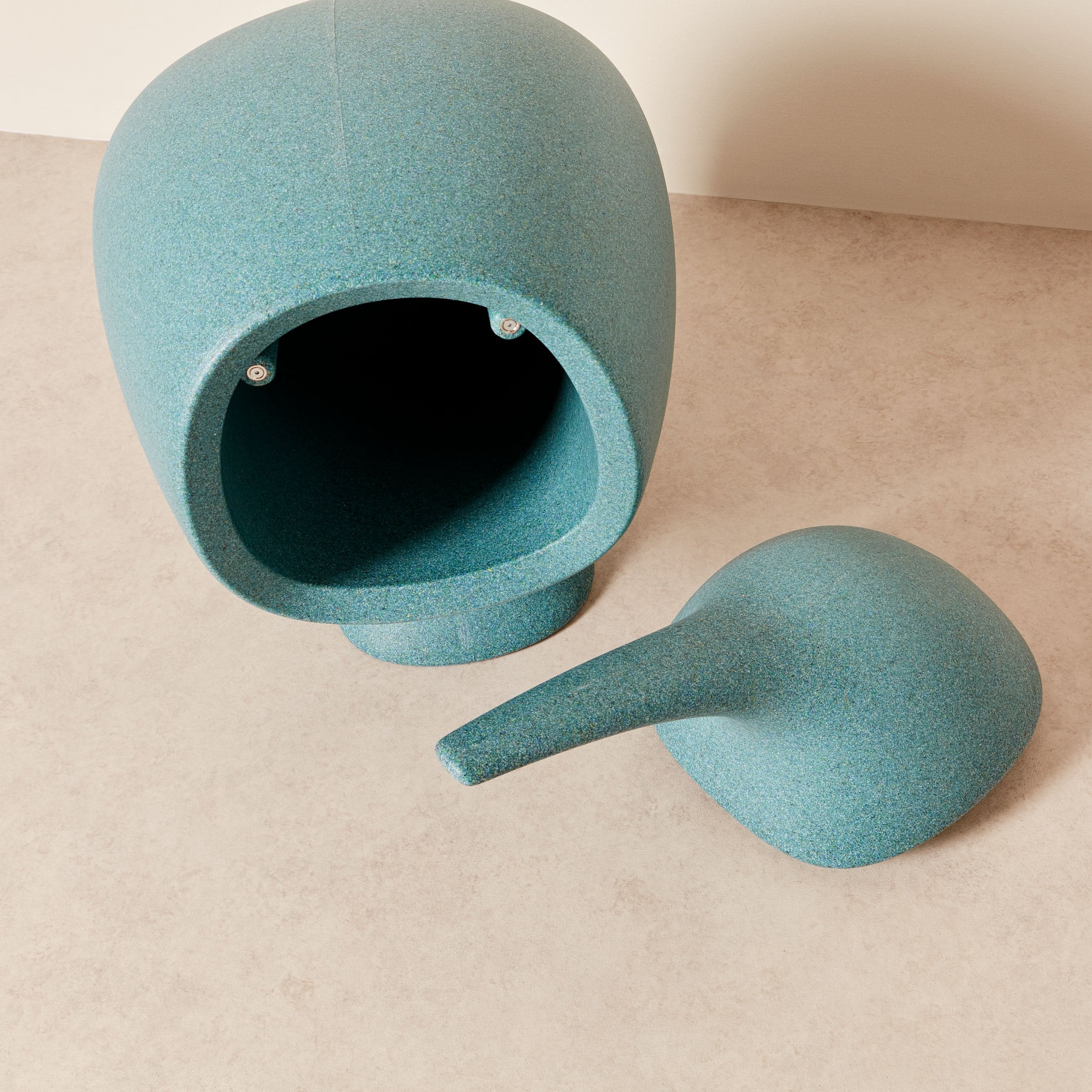 Goodee-Ecobirdy-Container Kiwi - Color - Paua