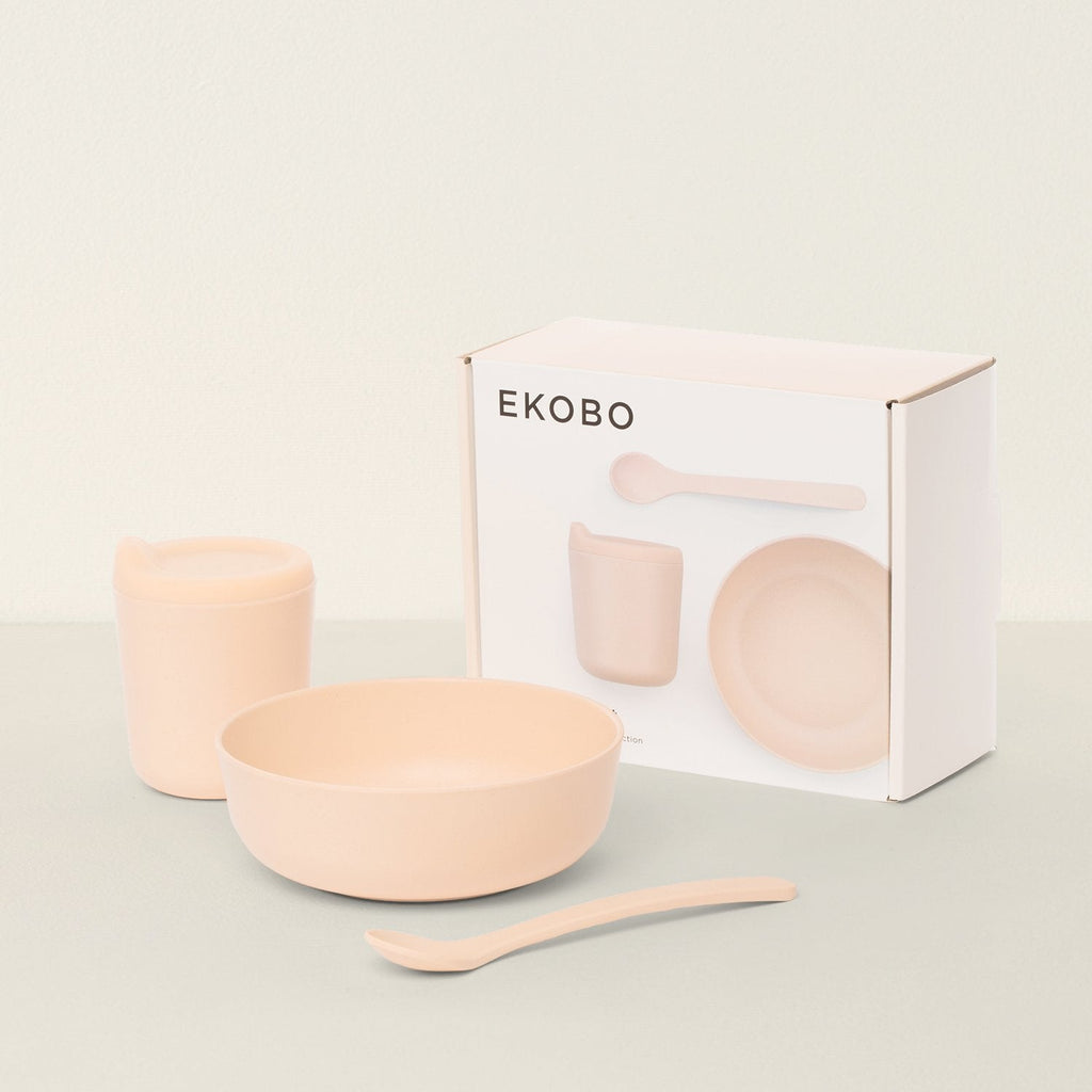 Goodee-Ekobo-Baby Feeding Set - Color - Blush