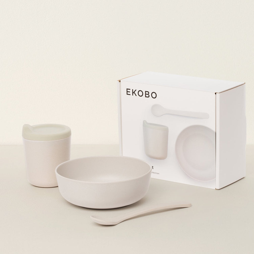 Goodee-Ekobo-Baby Feeding Set - Color - Cloud