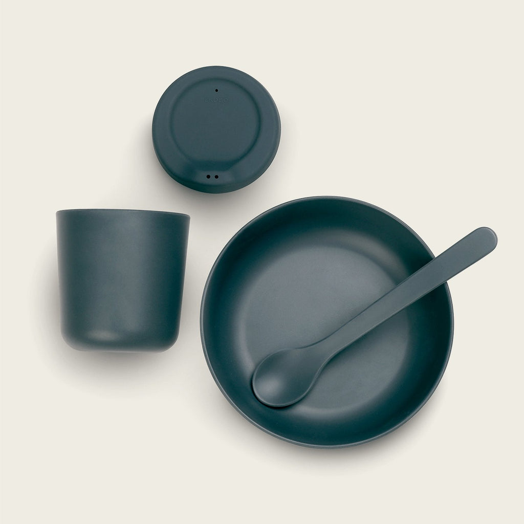 Goodee-Ekobo-Baby Feeding Set - Color - Storm