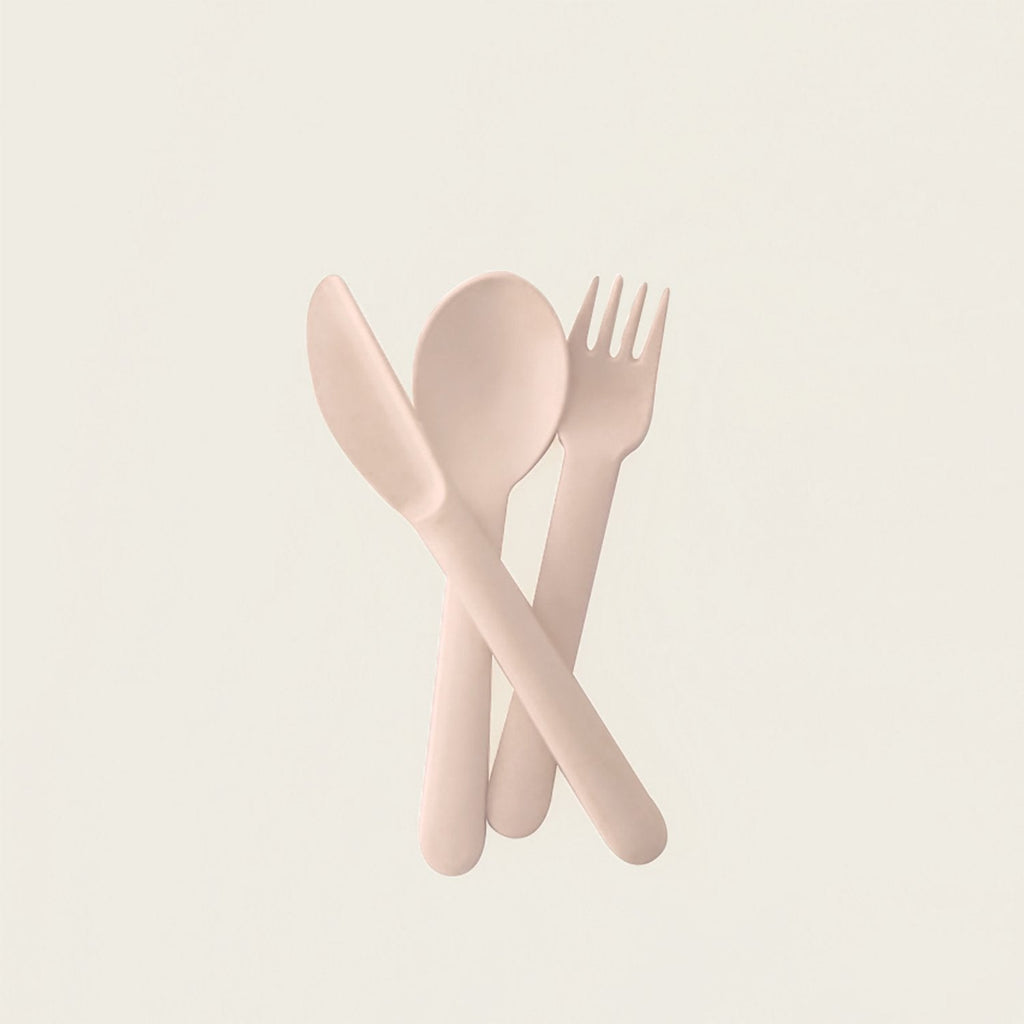 Goodee-Ekobo-Trio Cutlery Set - Color - Blush