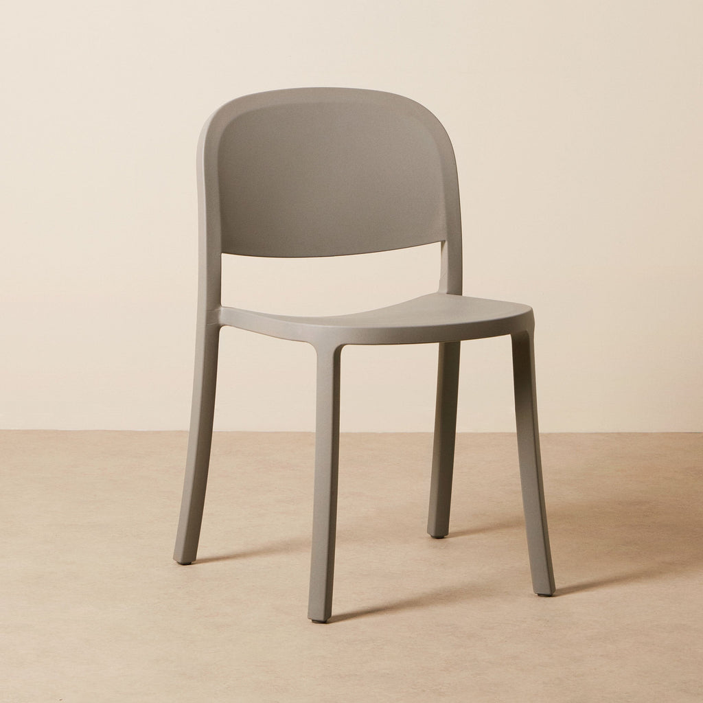 Goodee-Emeco-1 Inch Reclaimed Chair - Color - Light Grey