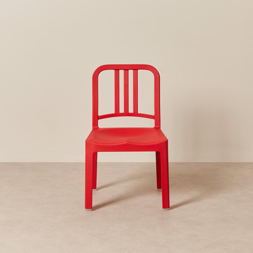 Goodee-Emeco-111 Navy Mini Chair - Color - Red