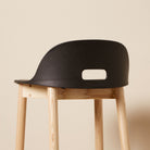 Goodee-Emeco-Alfi Barstool Low Back - Color - Dark Grey
