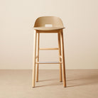 Goodee-Emeco-Alfi Barstool Low Back - Color - Sand