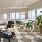 Goodee-Emeco-Alfi Chair High Back - Color - Green