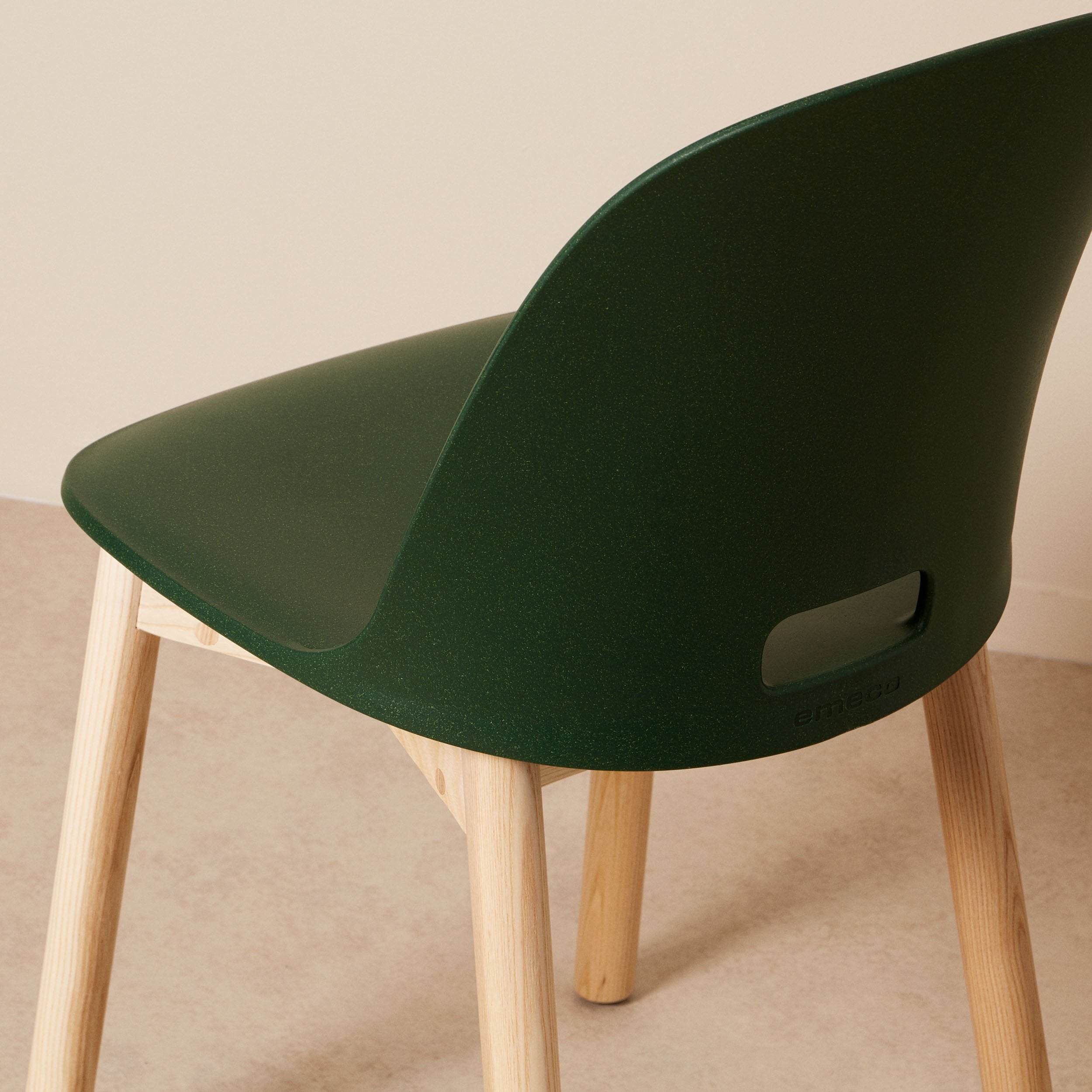 High back green cheap chair