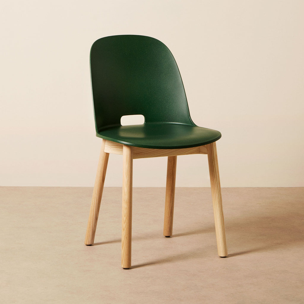 Goodee-Emeco-Alfi Chair High Back - Color - Green