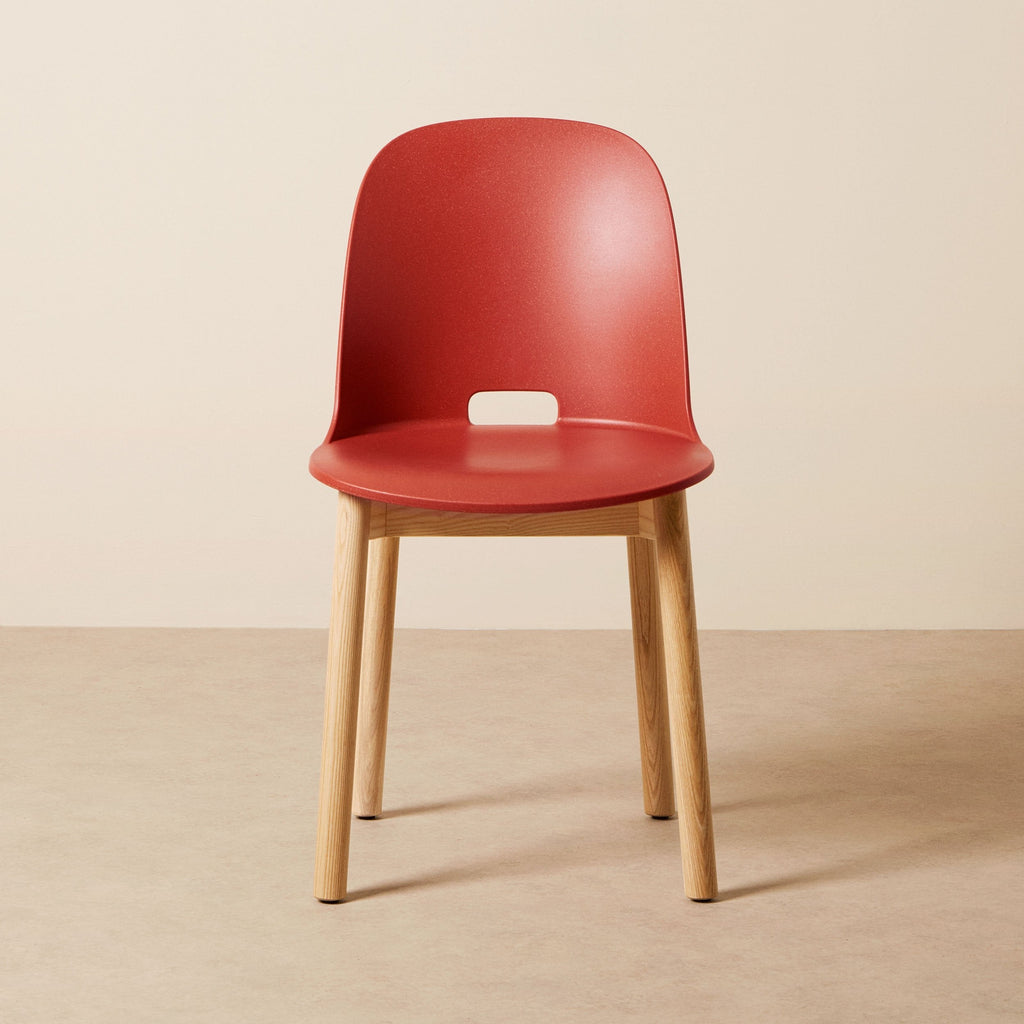 Goodee-Emeco-Alfi Chair High Back - Color - Red