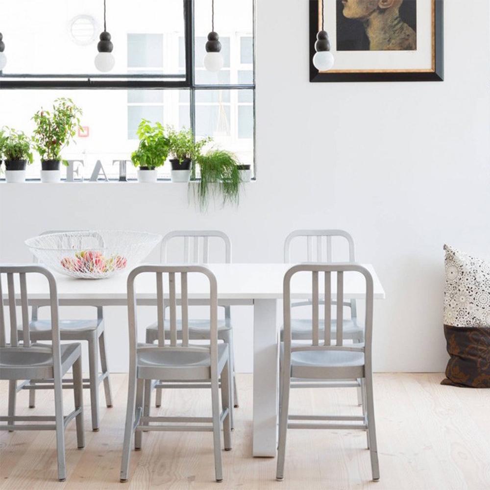 Goodee-Emeco-Navy Chair - Color - Handbrushed Aluminum