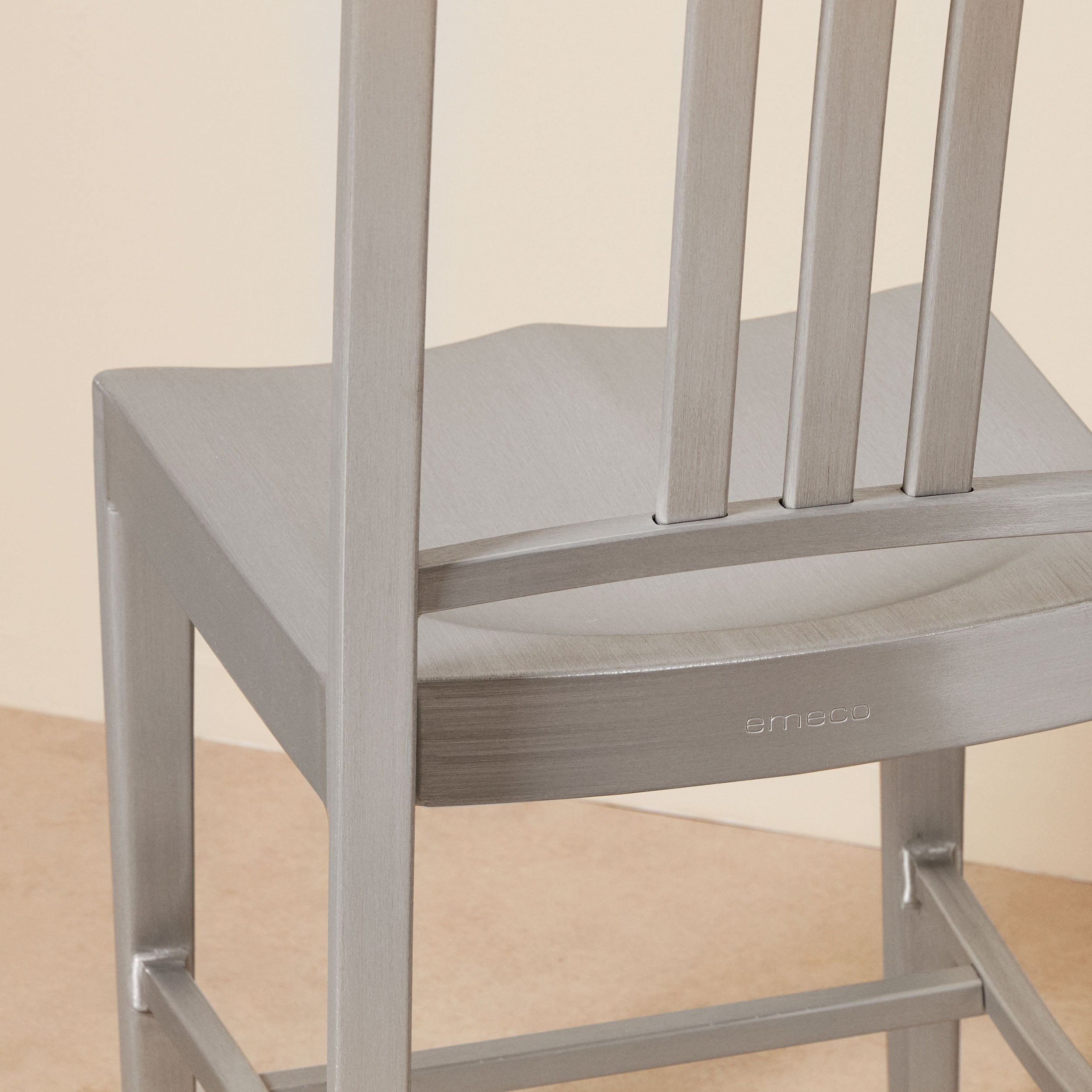 Goodee-Emeco-Navy Chair - Color - Handbrushed Aluminum