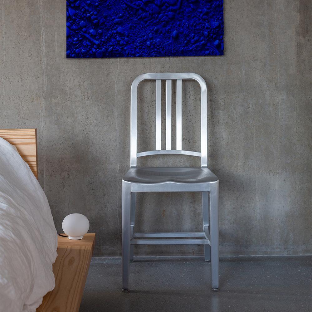 Goodee-Emeco-Navy Chair - Color - Handbrushed Aluminum
