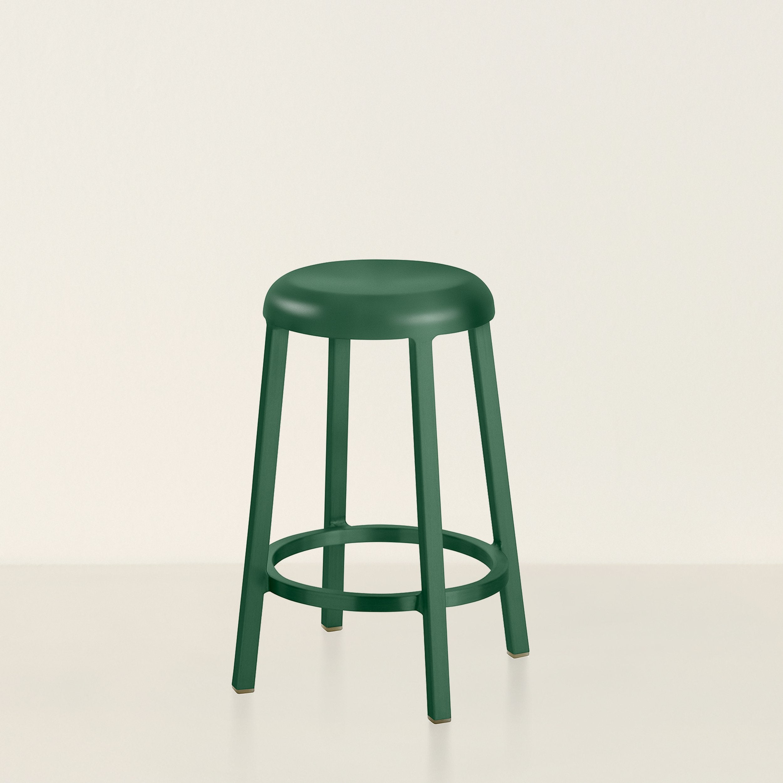 Goodee-Emeco-Za Counter Stool - Color - Green