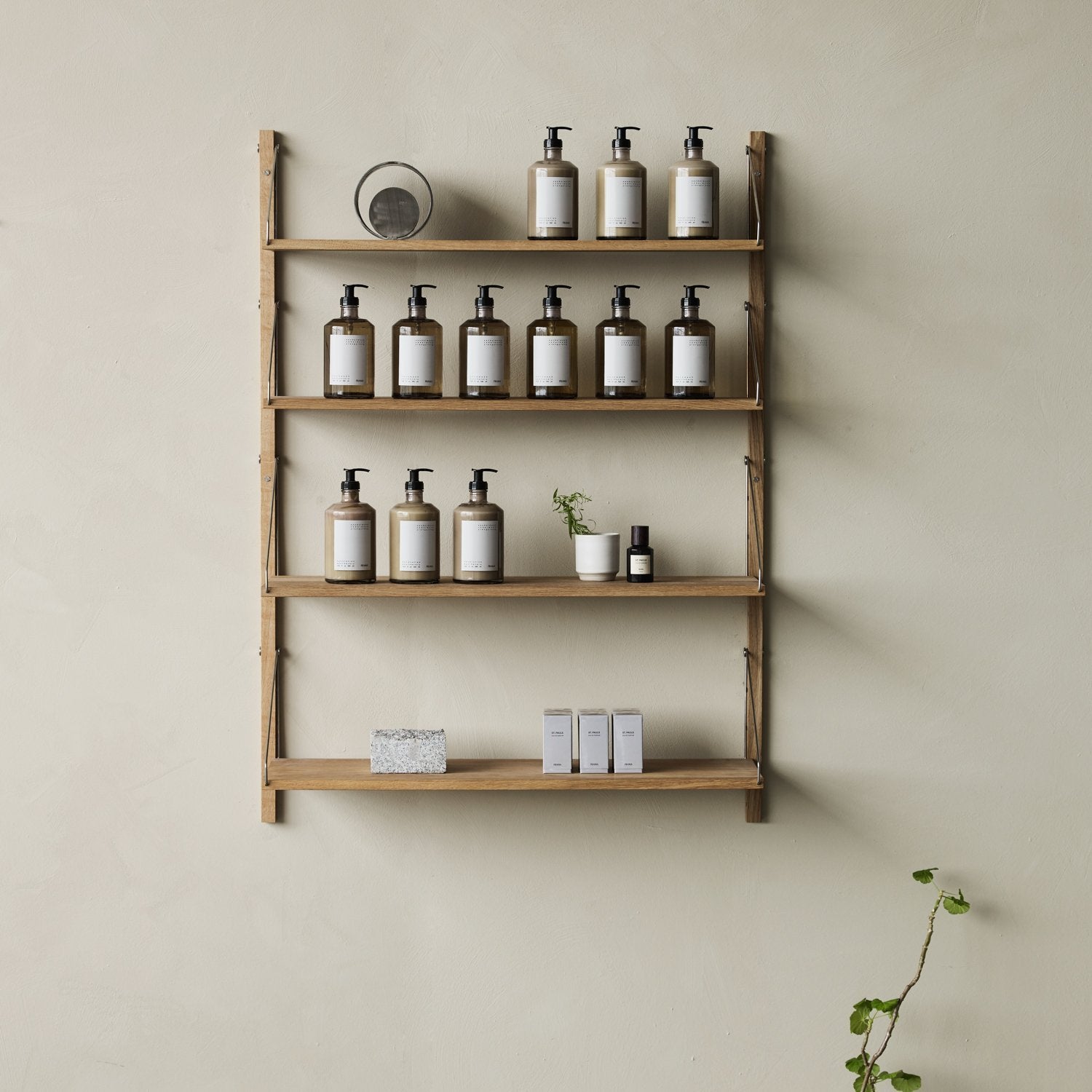 Shelf Library Natural | Single Section