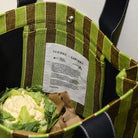 Goodee-Goodee-EFI Bassi Market Tote - Color - Green & Mimosa Stripe