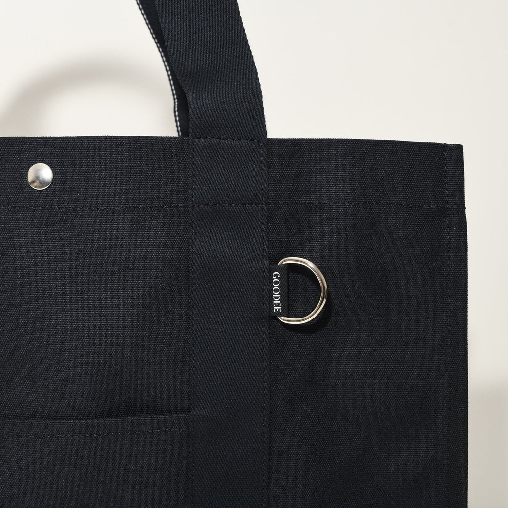 Goodee-Goodee-rPET Bassi Market Tote - Color - Black