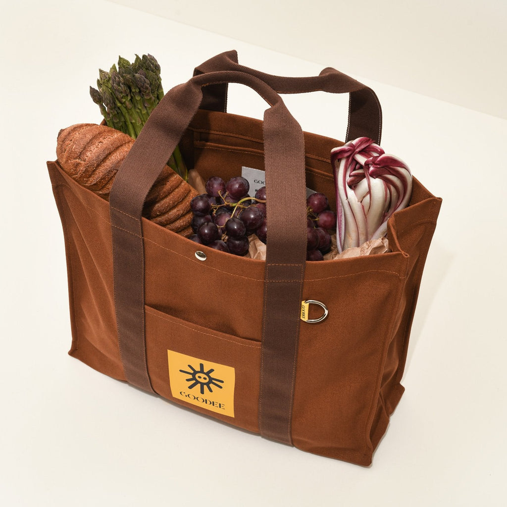 Goodee-Goodee-rPET Bassi Market Tote - Color - Sand