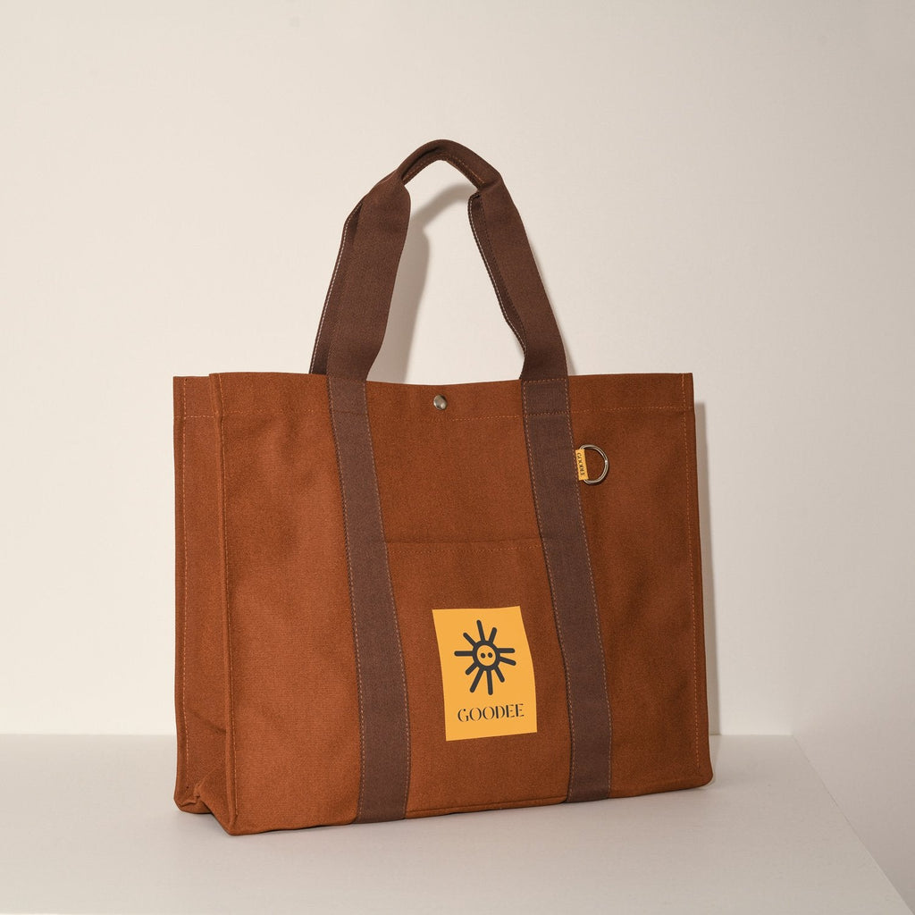 Goodee-Goodee-rPET Bassi Market Tote - Couleur - Sable