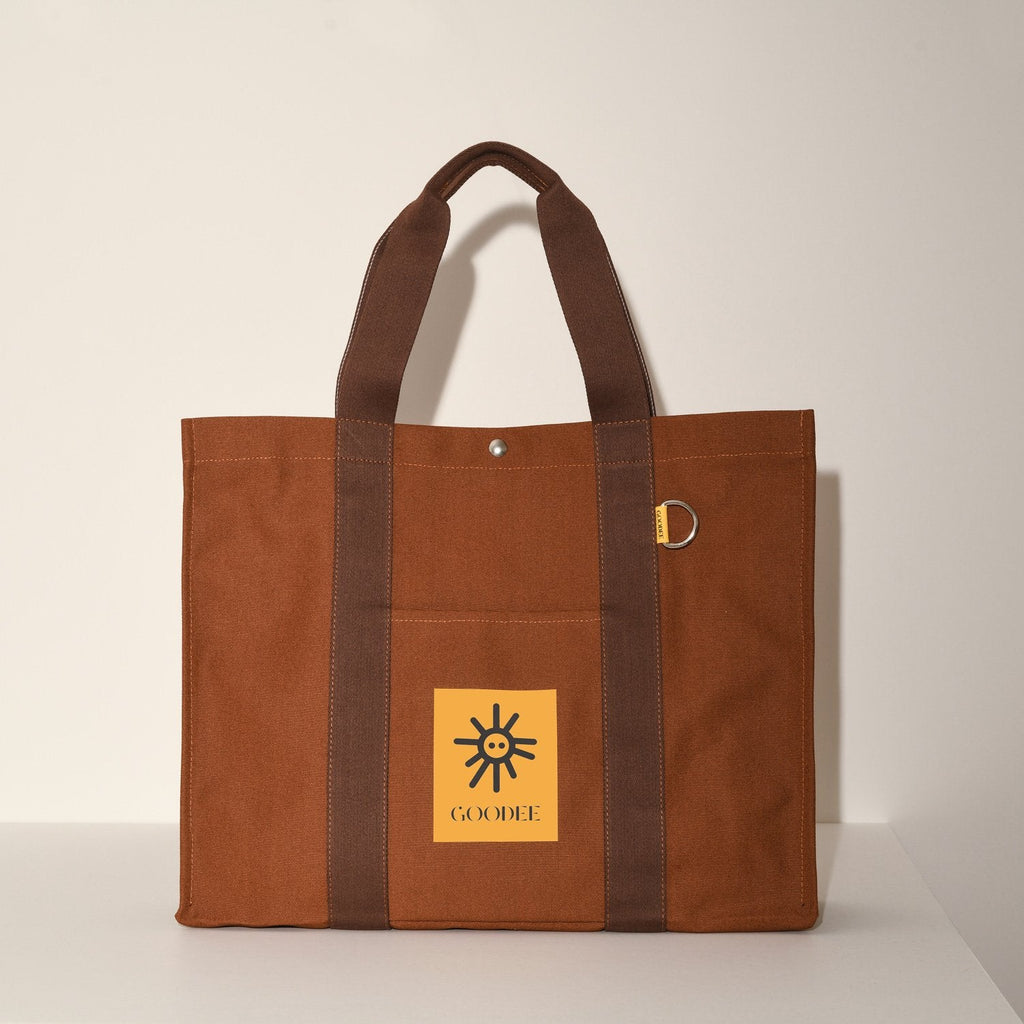 Goodee-Goodee-rPET Bassi Market Tote - Couleur - Sable