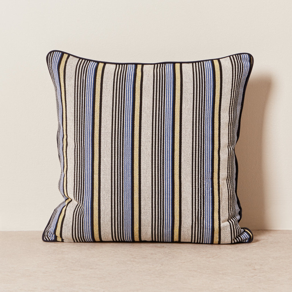 Goodee-Goodee-EFI Pillow - Color - Grey Stripe Solid