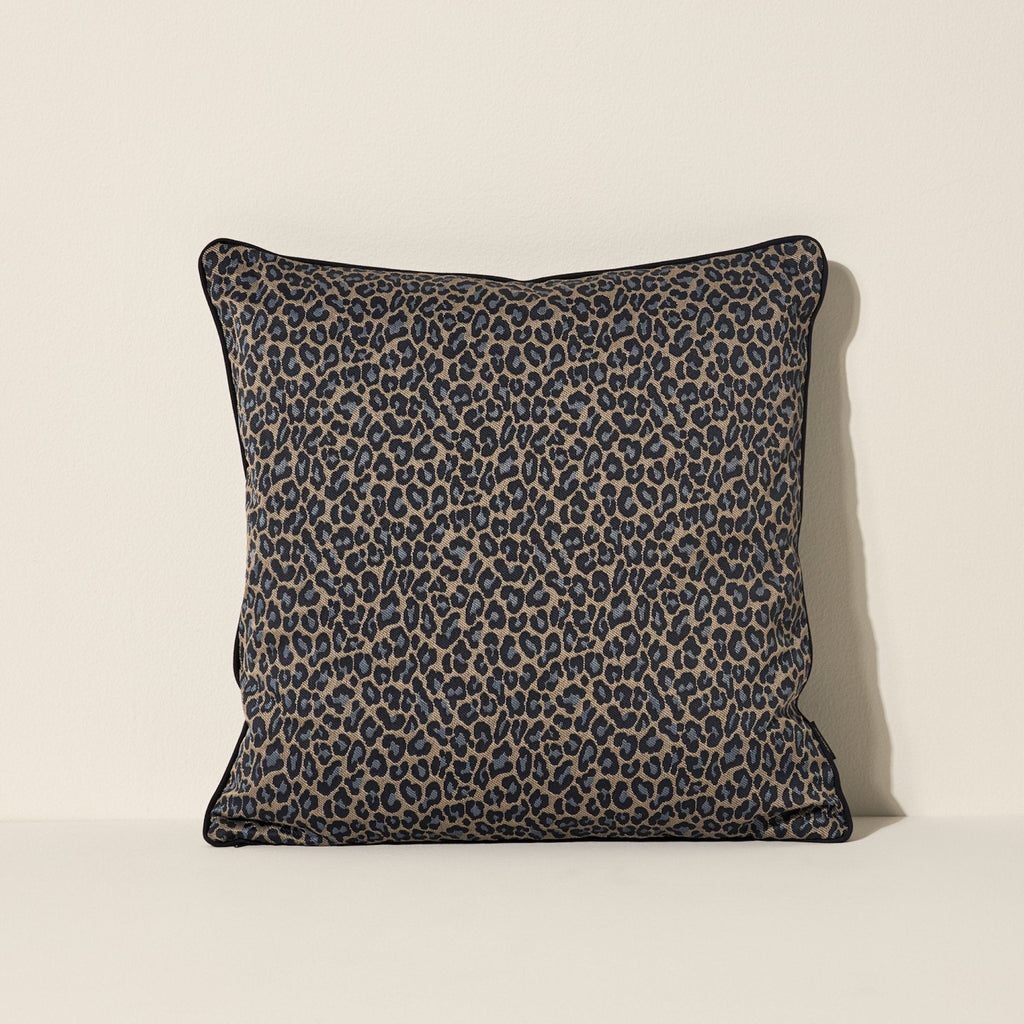 Goodee-Goodee-rPET Pillow - Color - Indian Leopard Sand Jacquard