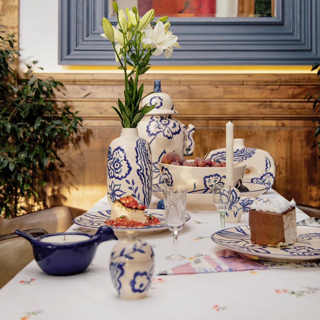 Goodee-Gunia Project-Ceramic Vase Indigo