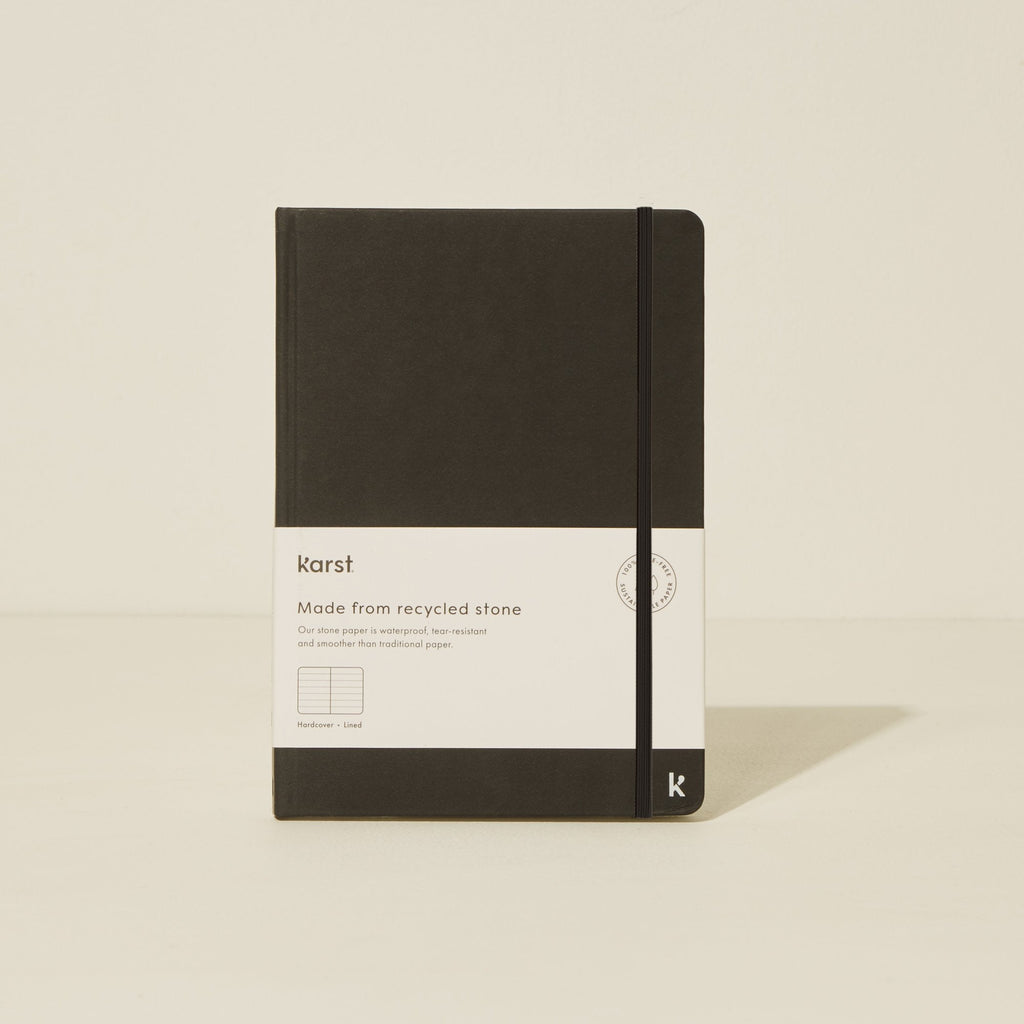 Goodee-Karst-A5 Hardcover Notebook - Color - Black