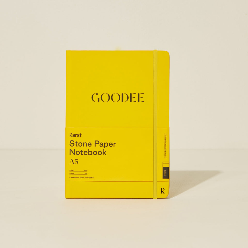 Goodee-Karst-A5 Hardcover Notebook - Sun