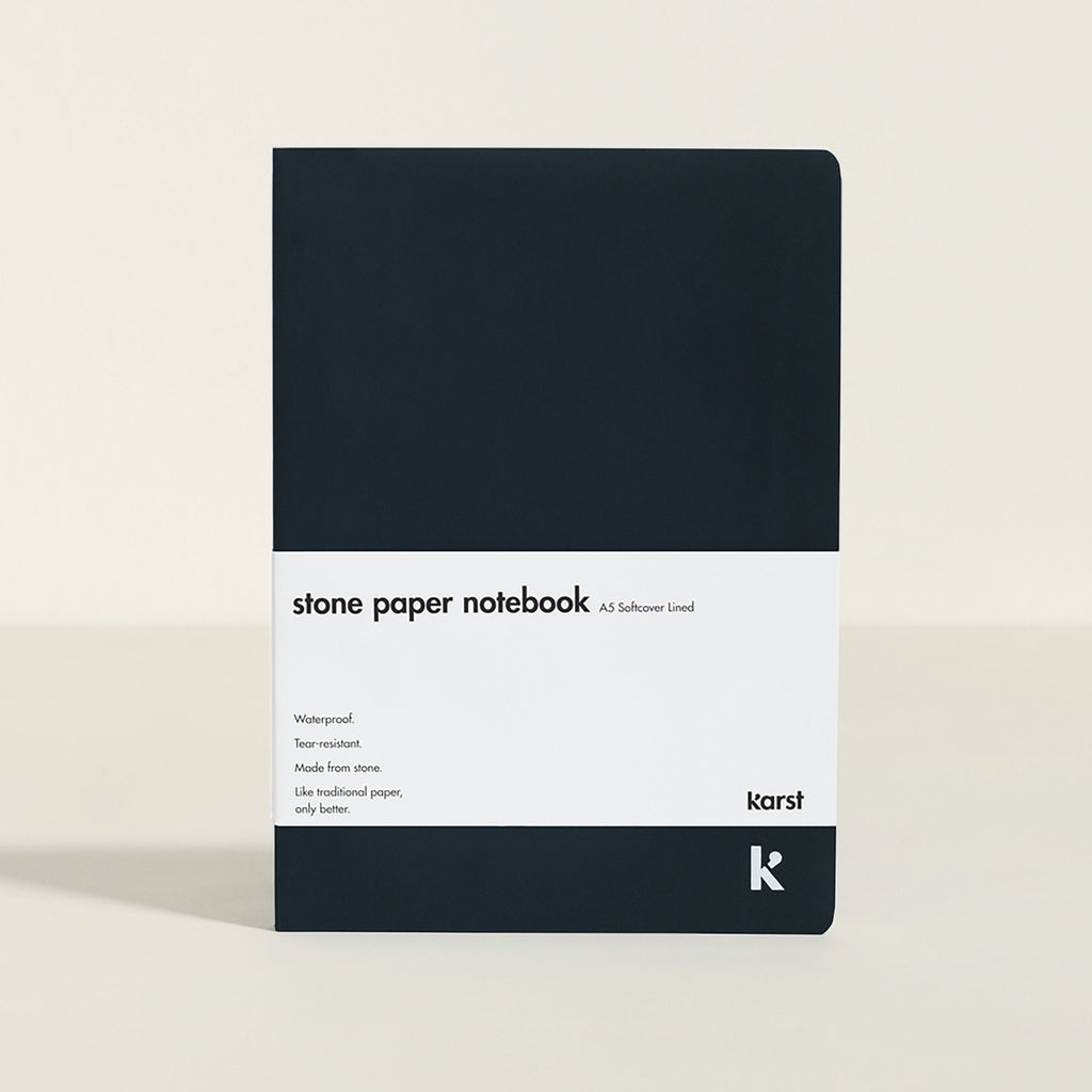 Goodee-Karst-A5 Softcover Notebook - Color - Navy