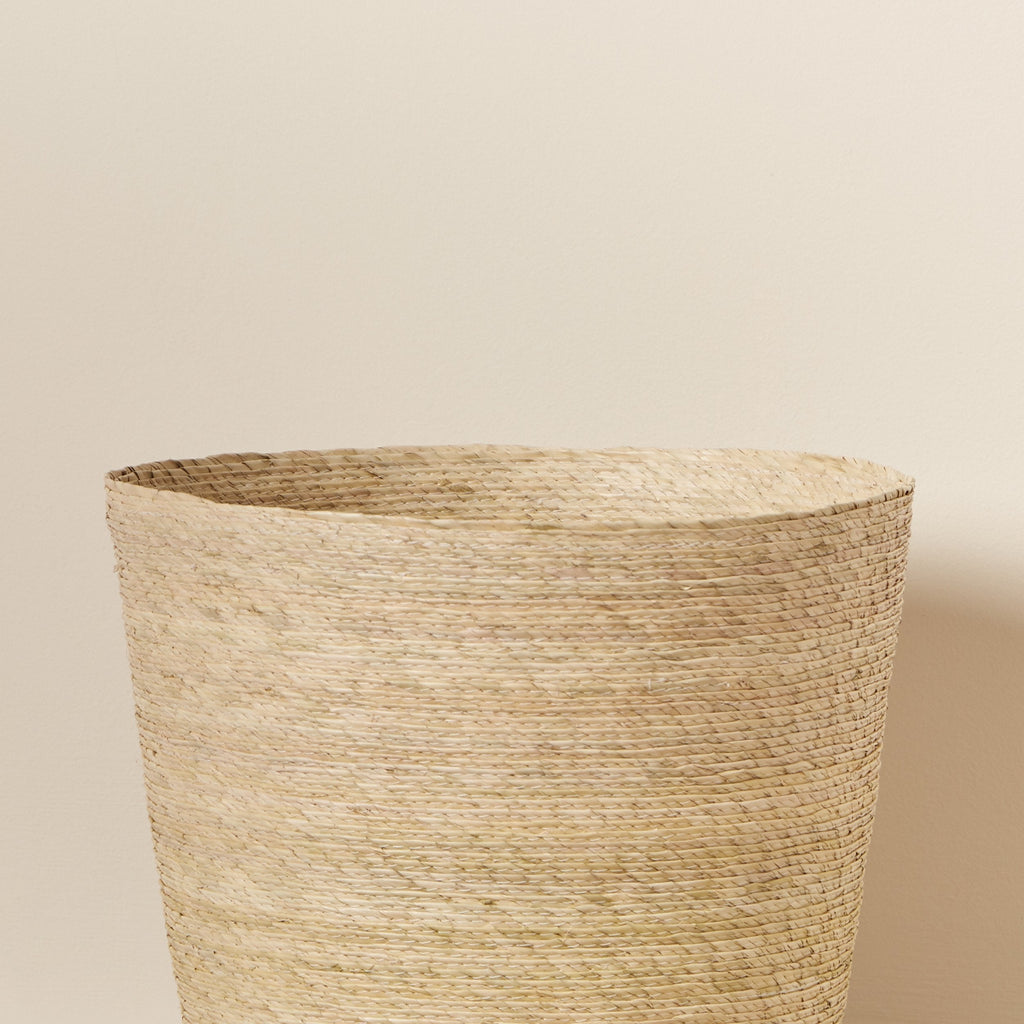 Goodee-Makaua-Conical Basket - Color - Natural