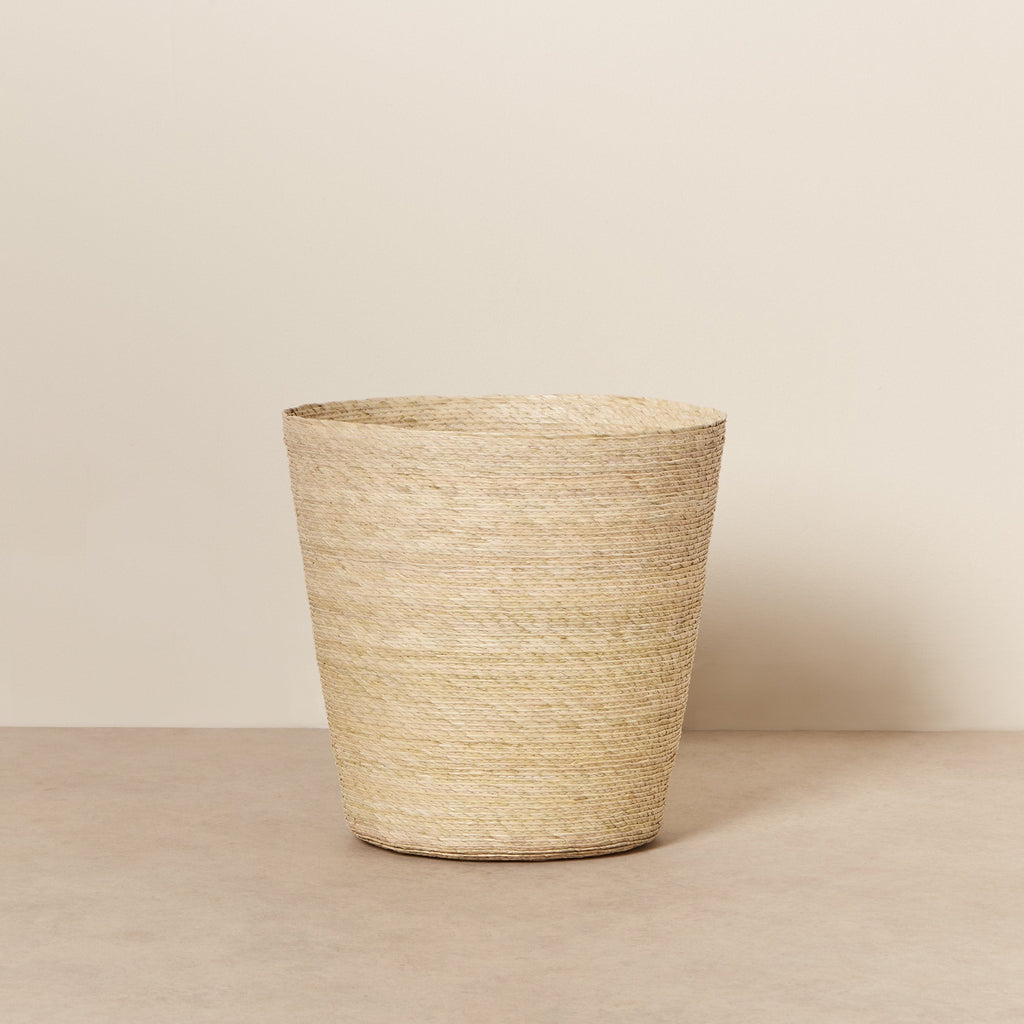 Goodee-Makaua-Conical Basket - Color - Natural