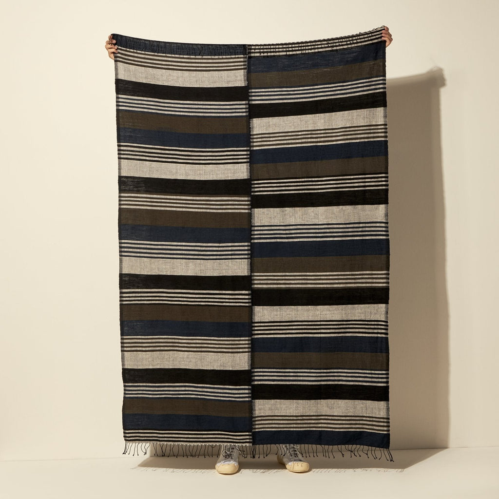 Goodee-Sabahar-Nomad Throw - Couleur - Marine