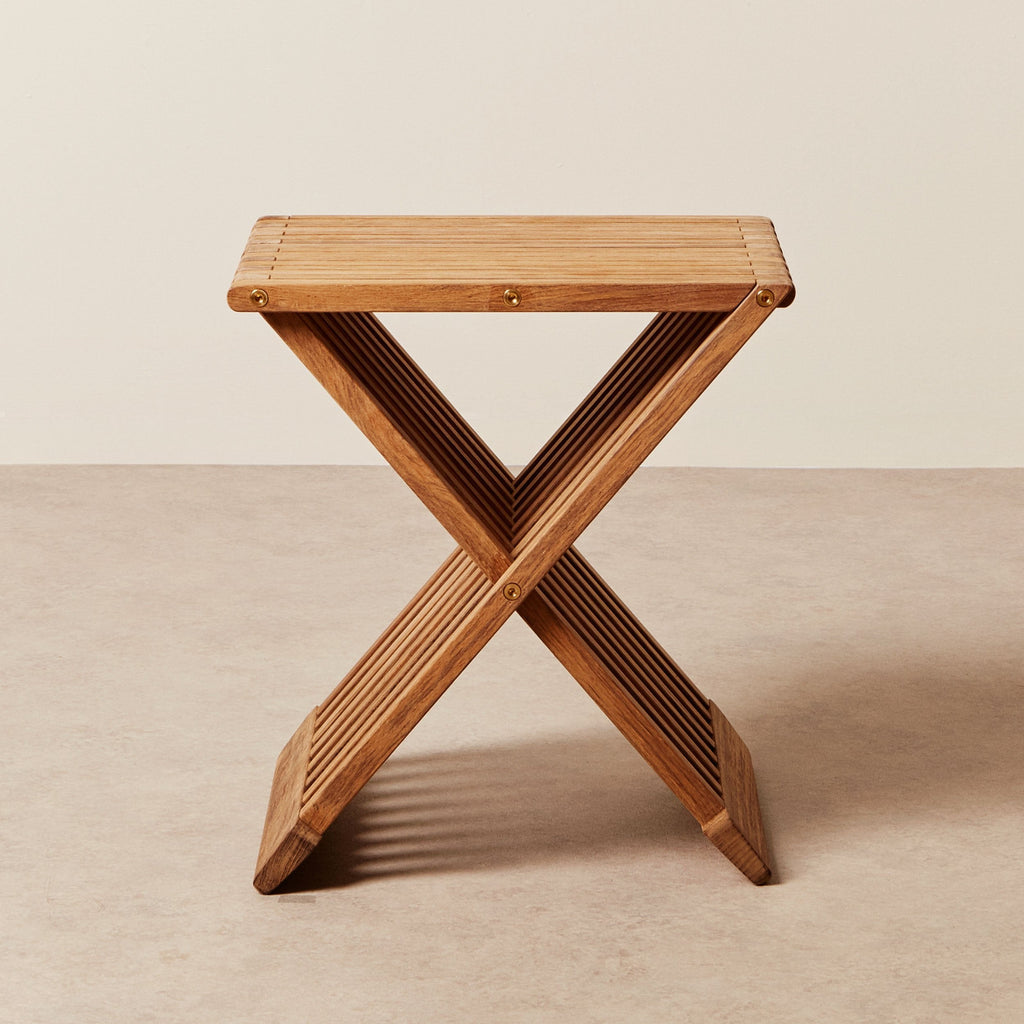 Goodee-Skagerak-Tabouret Fionia - Couleur - Teck