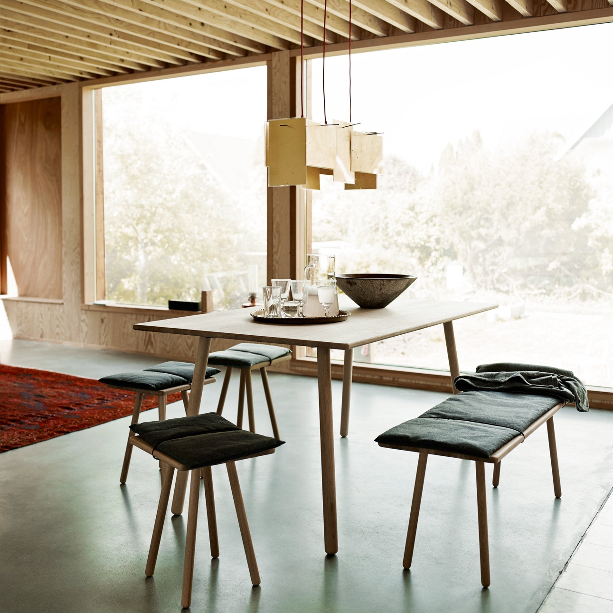 Goodee-Skagerak Georg Bench - Color - Oak
