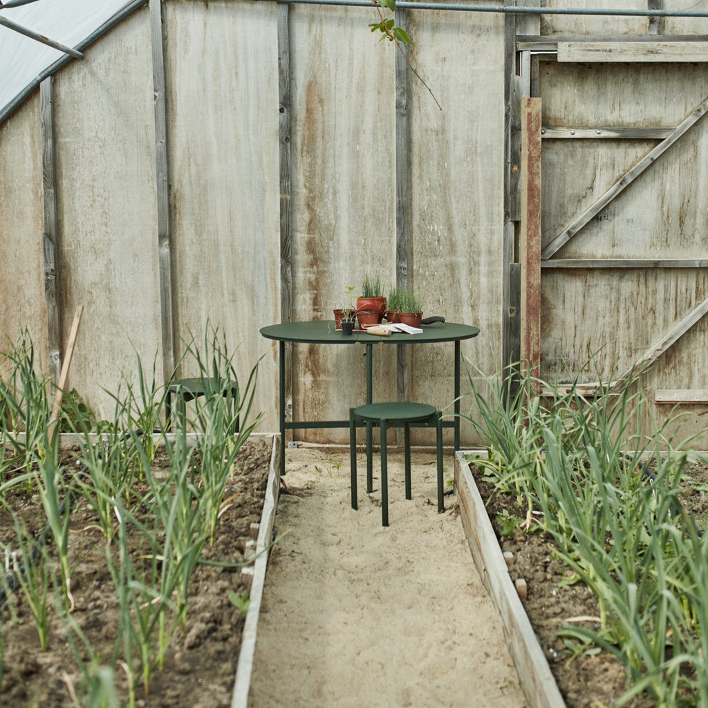 Goodee-Skagerak Tabouret de pique-nique empilable - Couleur - Vert chasseur