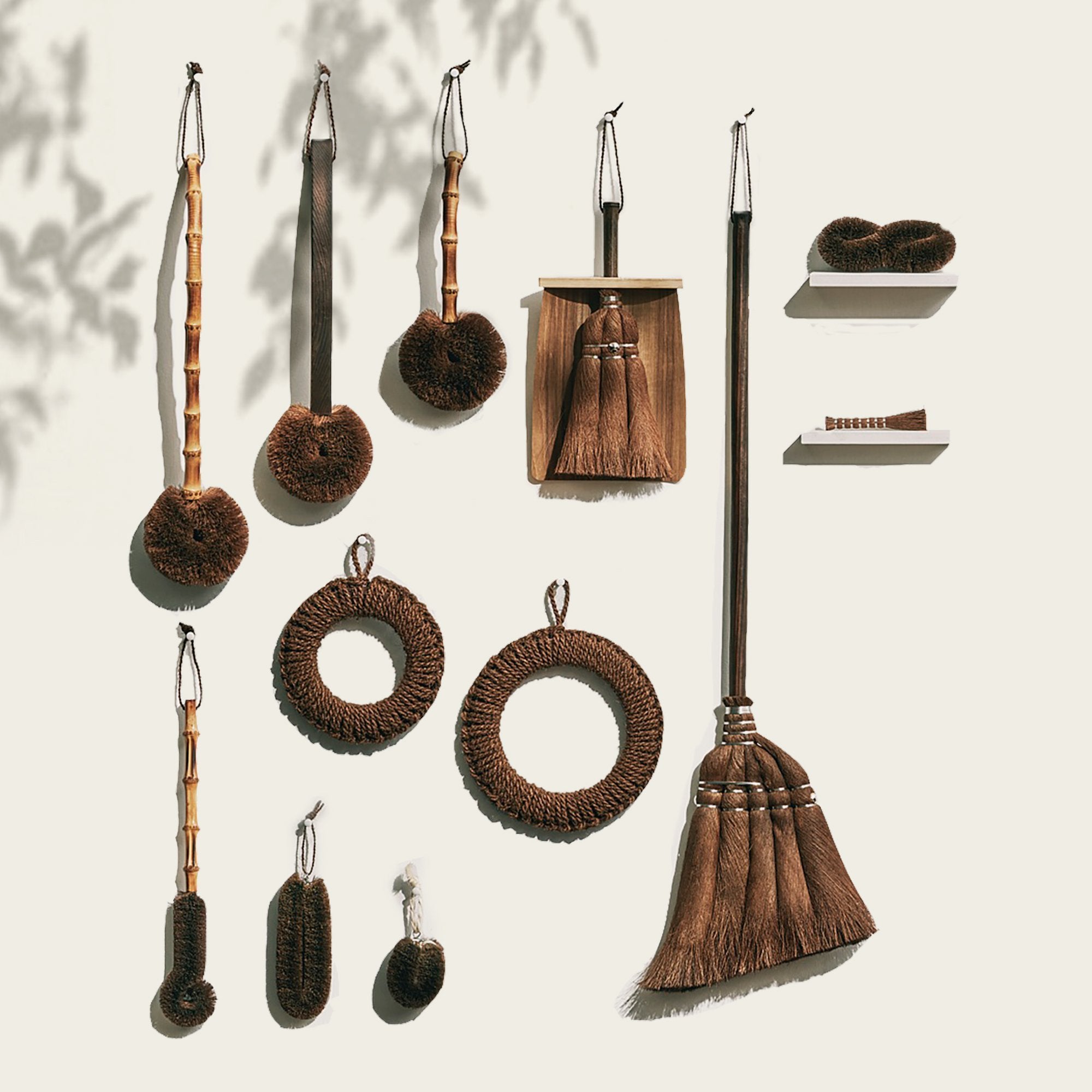 Goodee-Takada-Broom with Short Japanese Cypress Broomstick