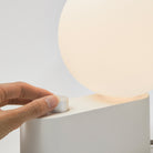 Goodee-Tala Alumina Table Lamp with Sphere IV - Color - Chalk